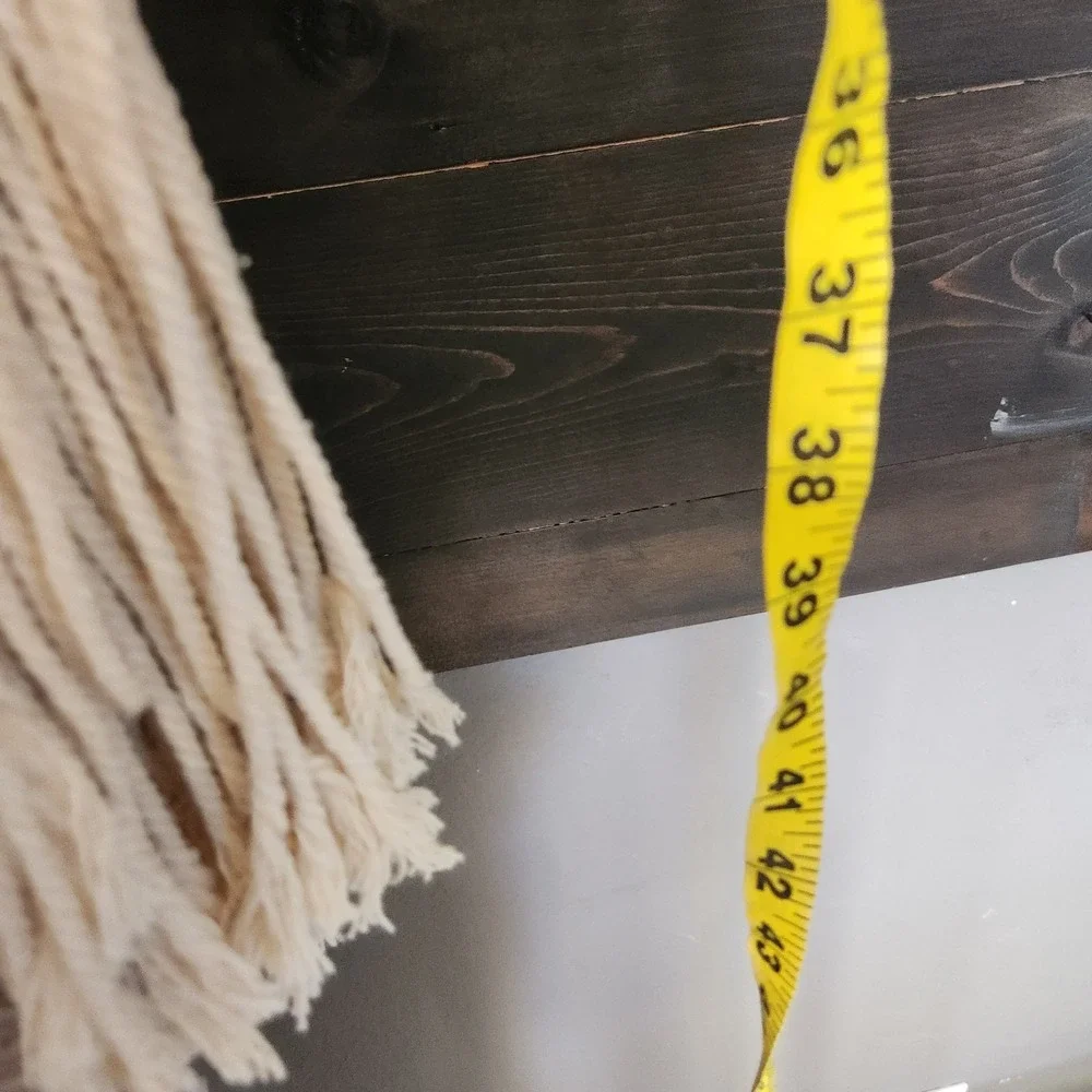 Handmade Macrame Plant Hanger Basket Boho Tassel Indoor Hanging‎ Planter Cotton